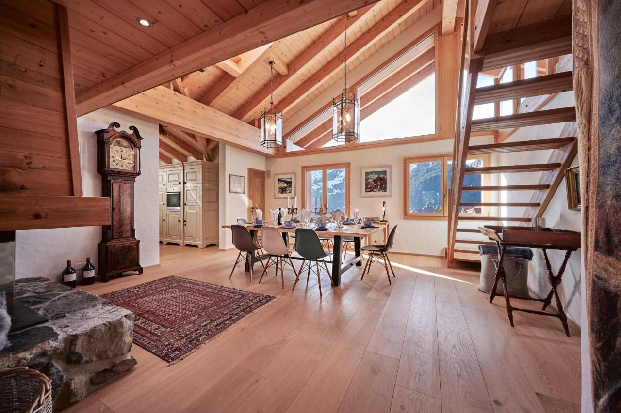 Chalet Baergsunna Penthouse Венген Экстерьер фото